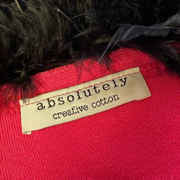VTG Absolutely Creative Cotton Feather Cardigan - Picture 3 of 11